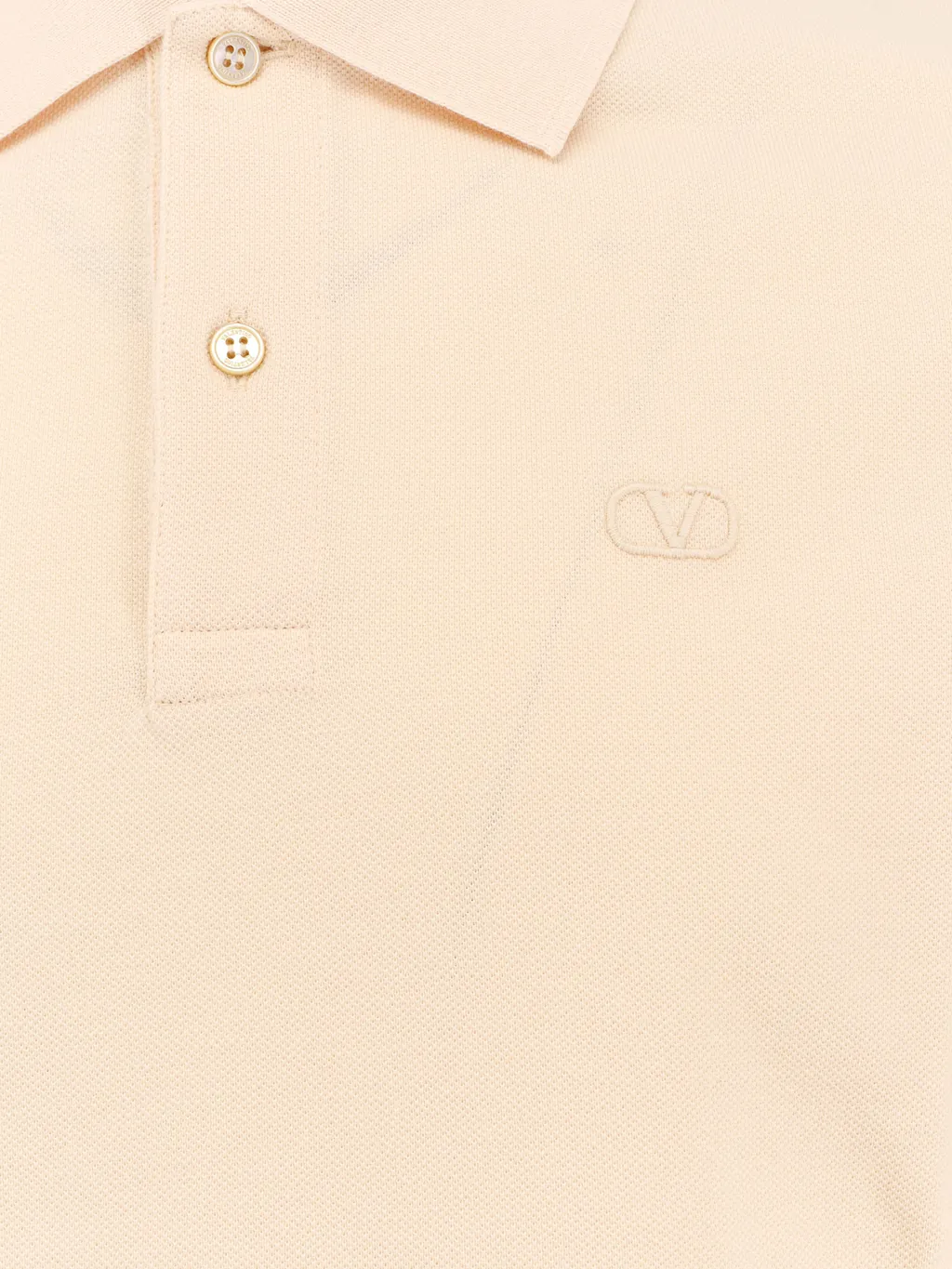 Valentino Logo Embroidered Short-Sleeved Polo Shirt