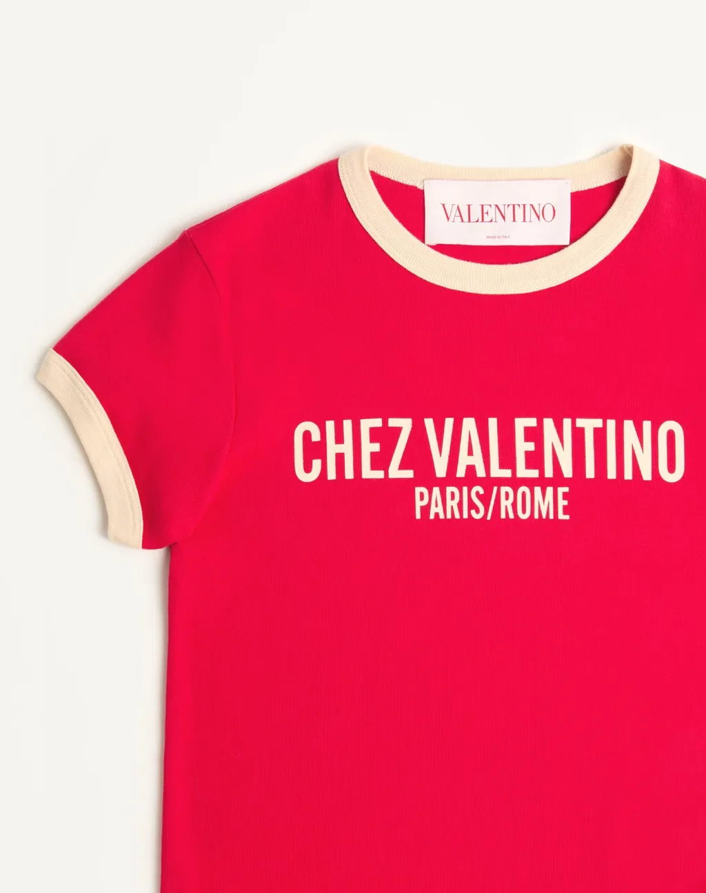 Valentino Crewneck Short-Sleeved T-Shirt