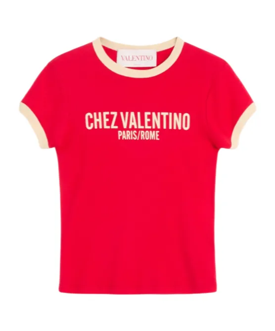 Valentino Crewneck Short-Sleeved T-Shirt