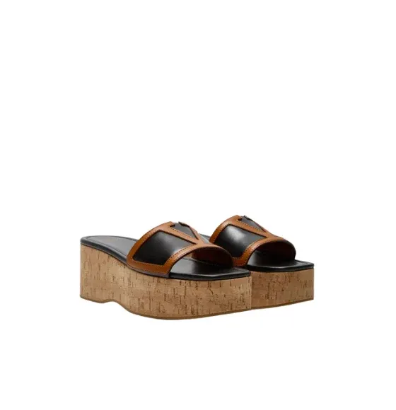Viva Superstar Cork Platform Sandals