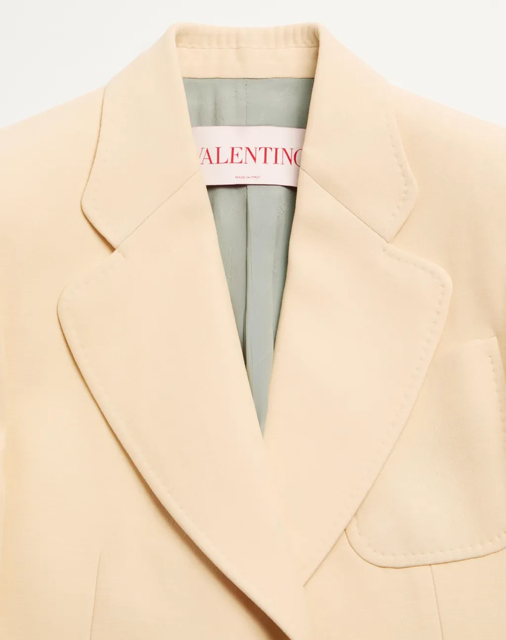 Valentino Single-Breasted Long-Sleeved Blazer