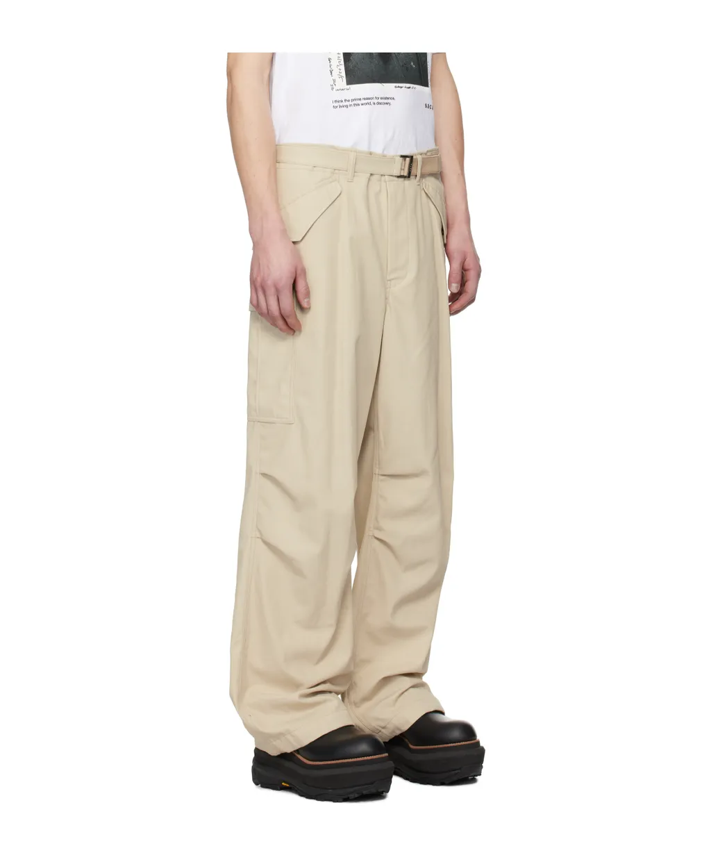 Belted Trousers