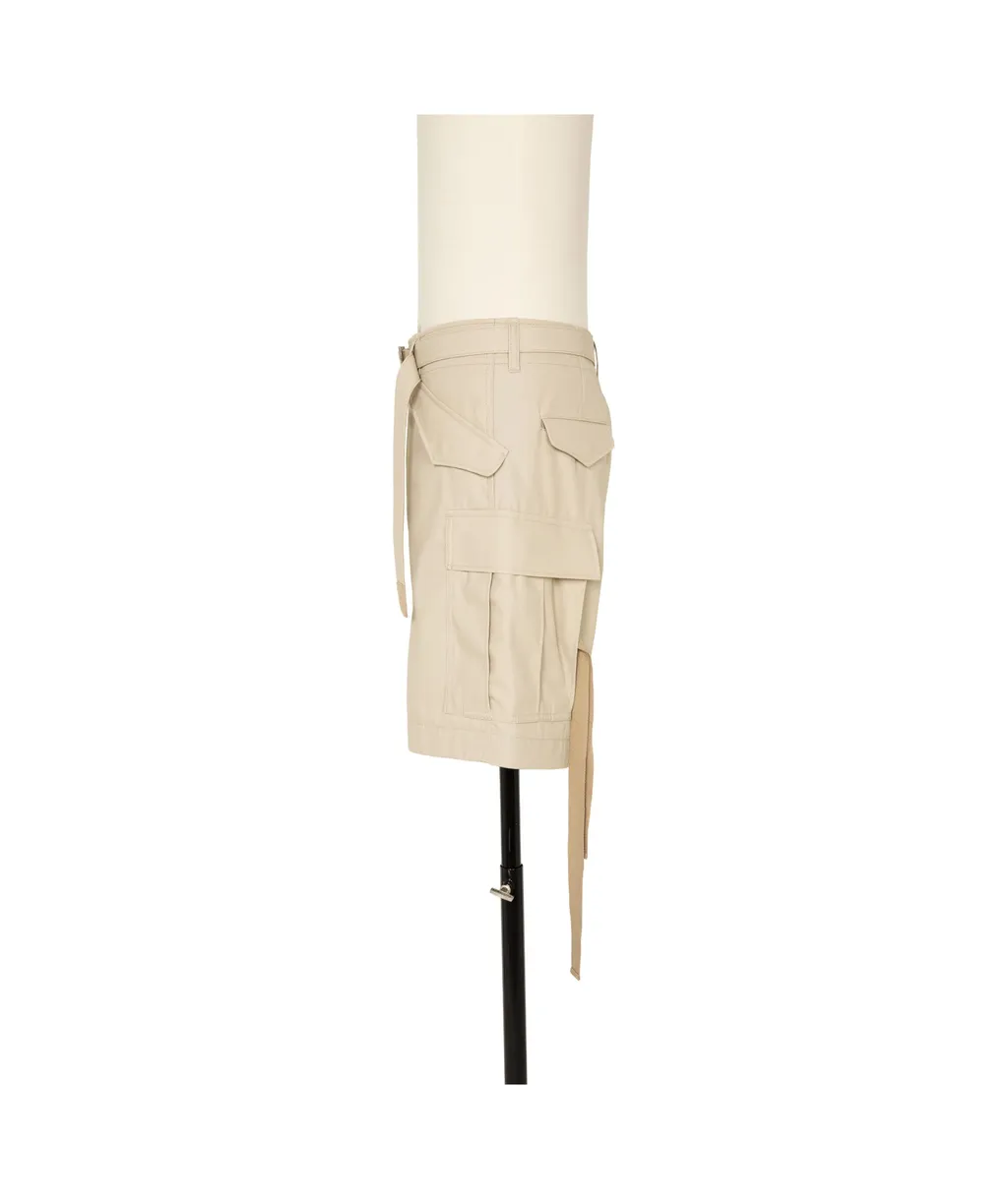 Sacai Belted Cargo Shorts