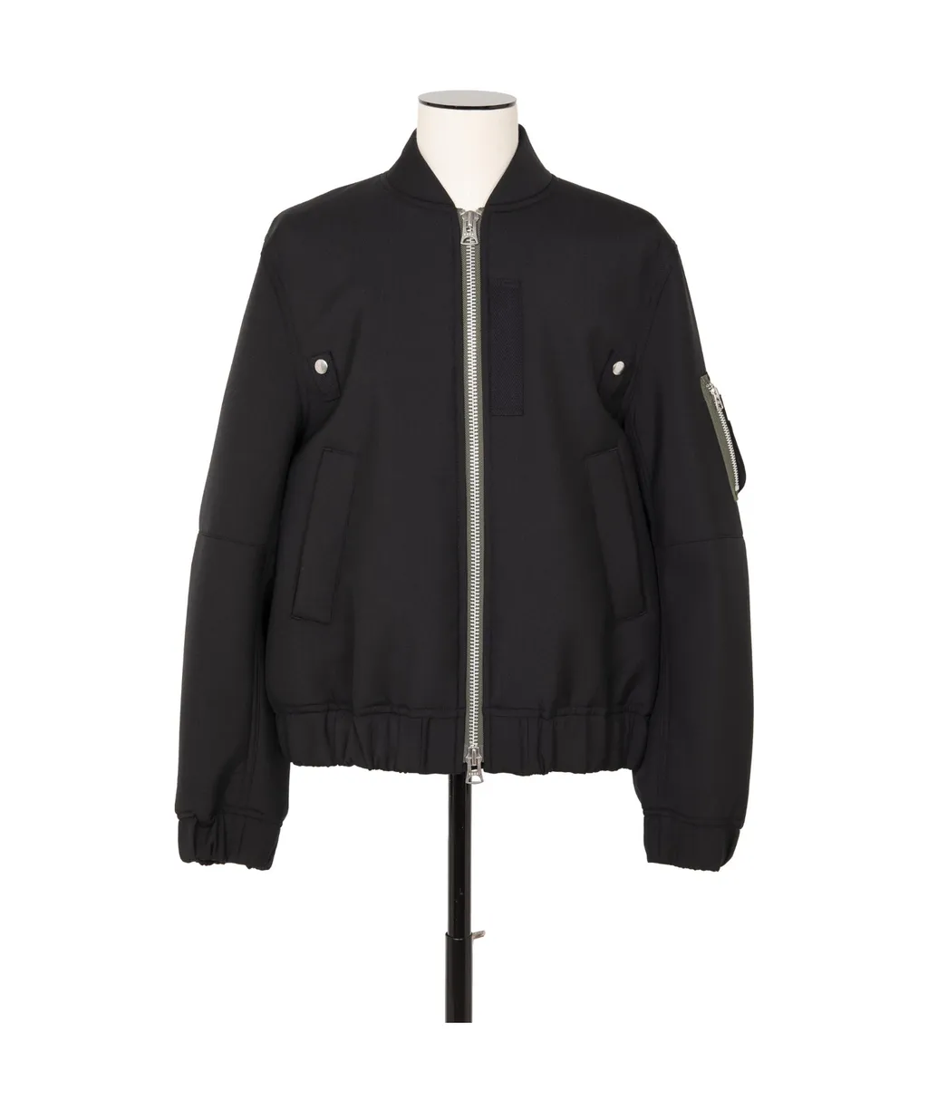 Suiting Bonding Bomber Jacket