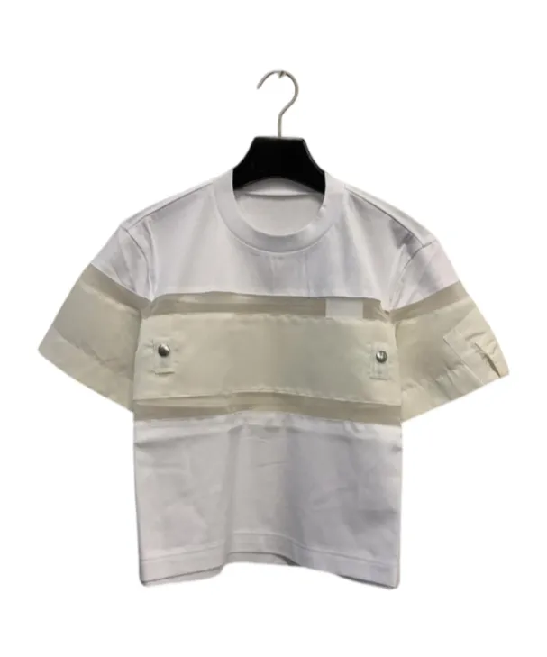 Contrast-Panel T-Shirt