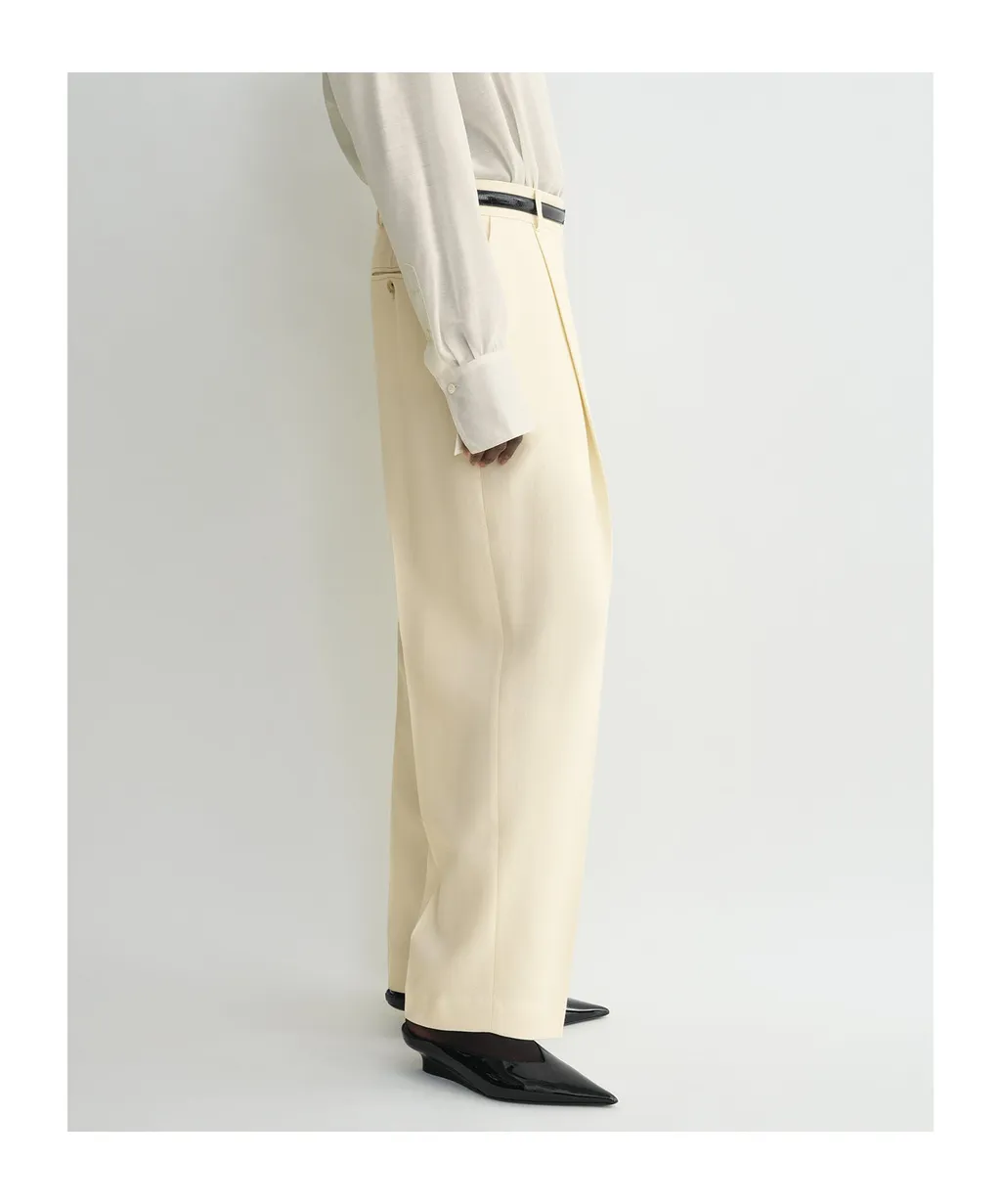 Pleated Trousers