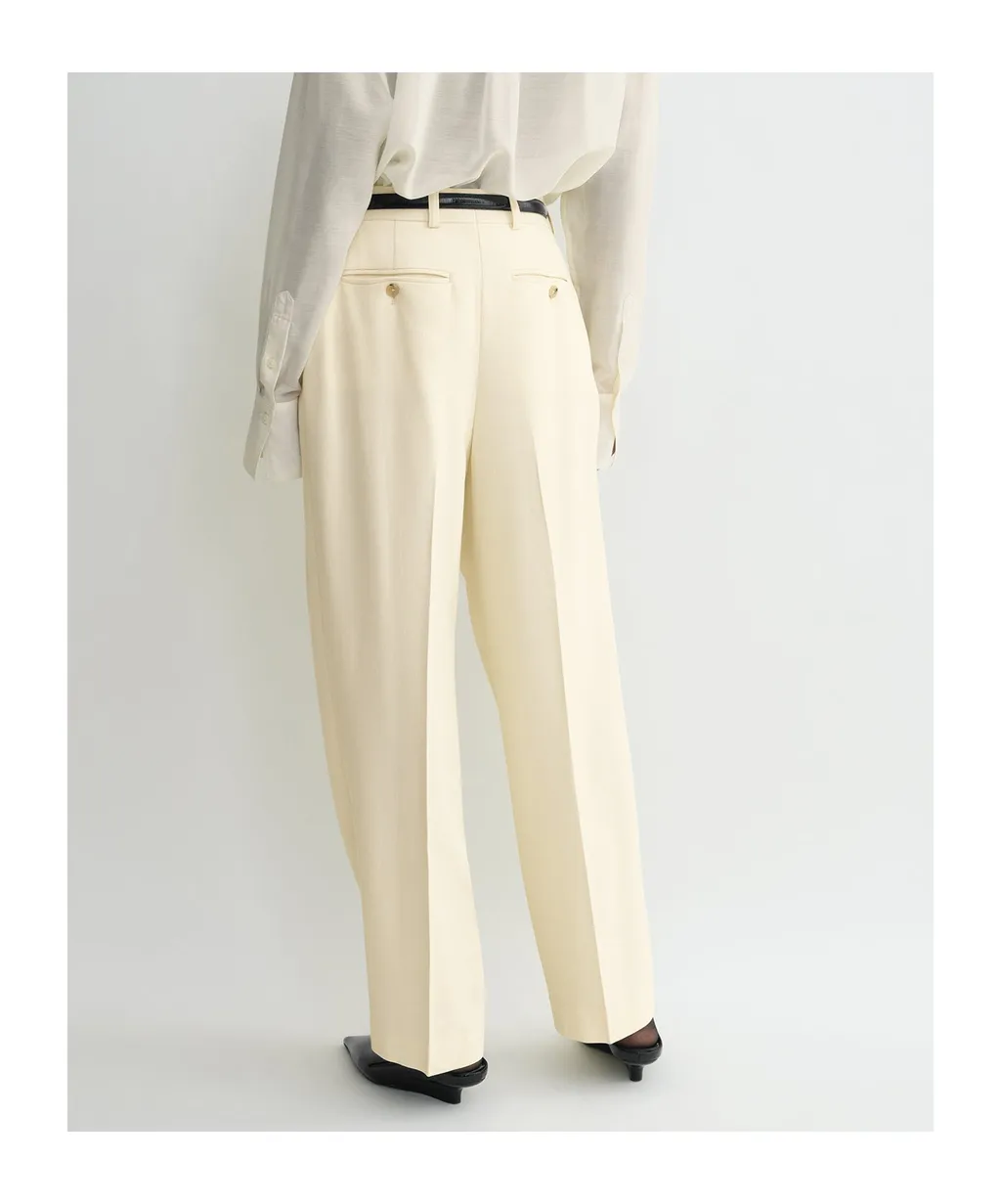 Pleated Trousers