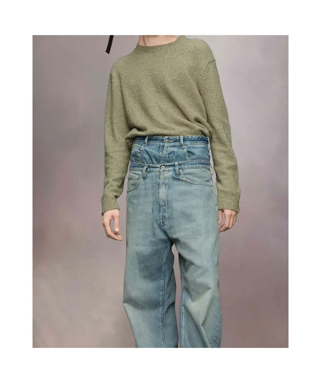 Maison Margiela Long-Sleeved Crewneck Jumper