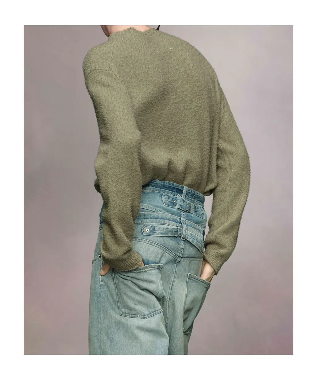 Maison Margiela Long-Sleeved Crewneck Jumper