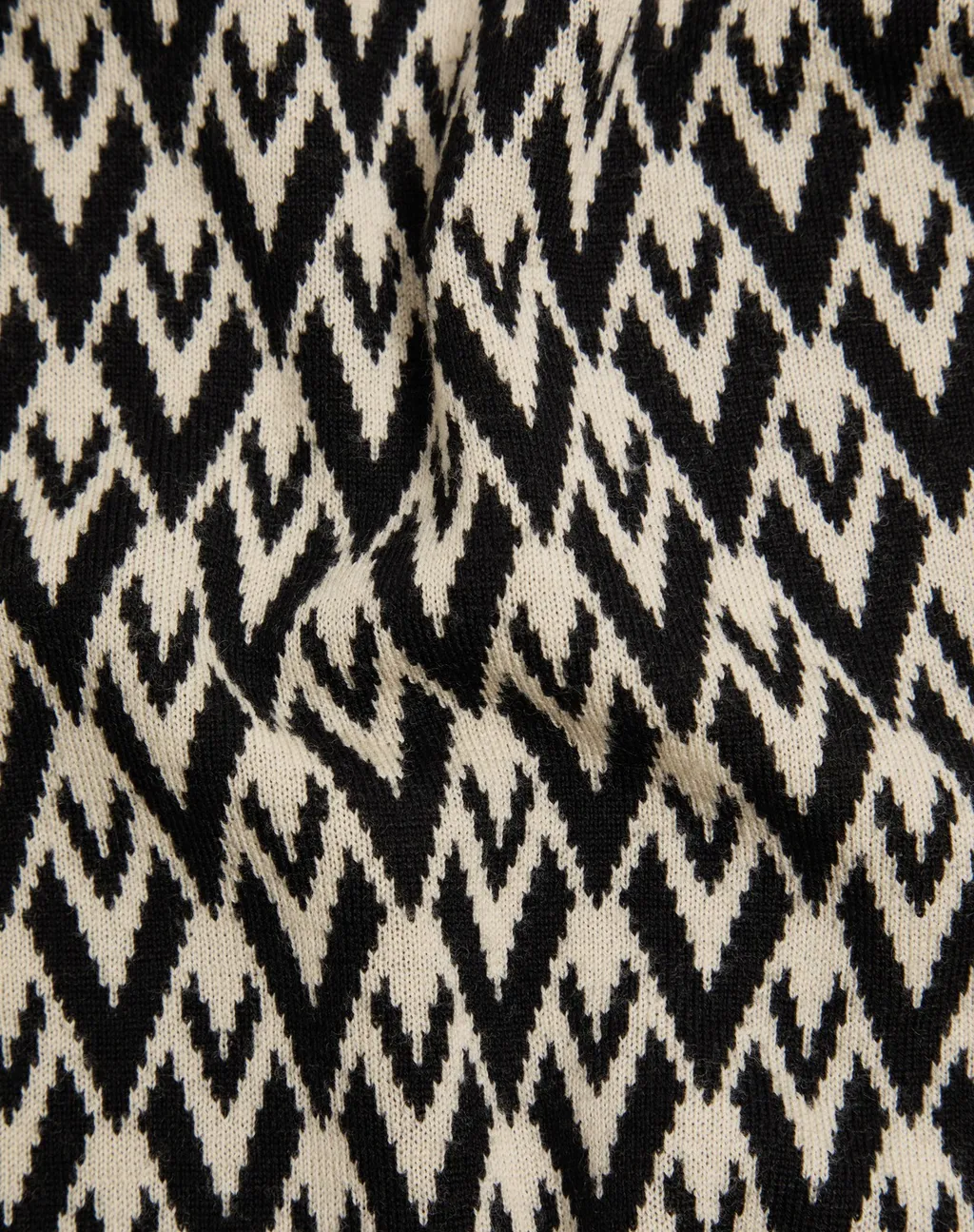 Valentino Toute La V Jacquard Crewneck Jumper