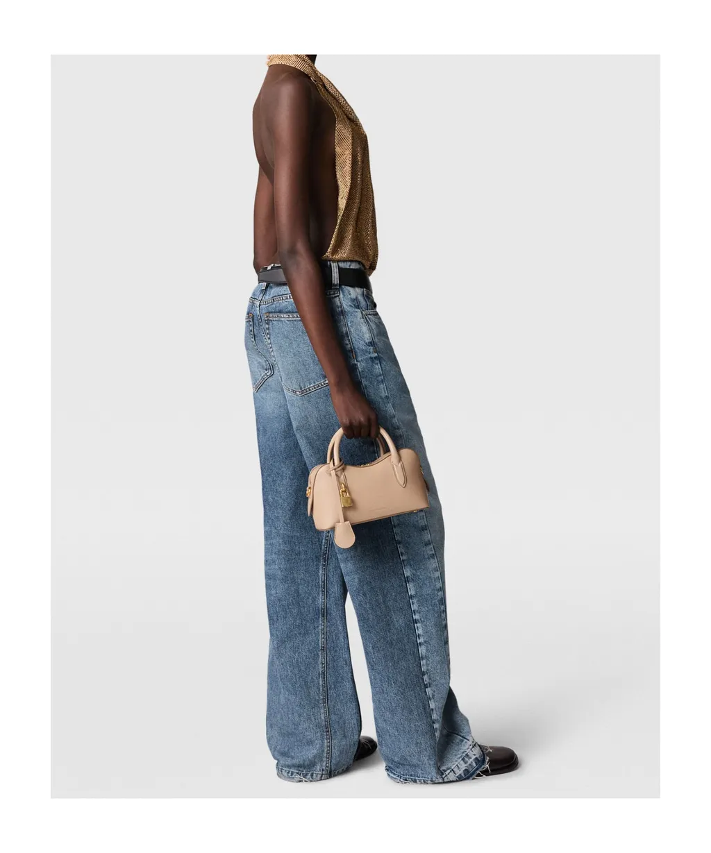 Stella Mccartney Two-Tone Wash Slouchy Straight Leg Jeans