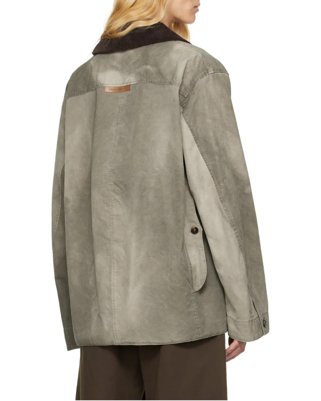 Stella Mccartney Corduroy Collar Aged Jacket