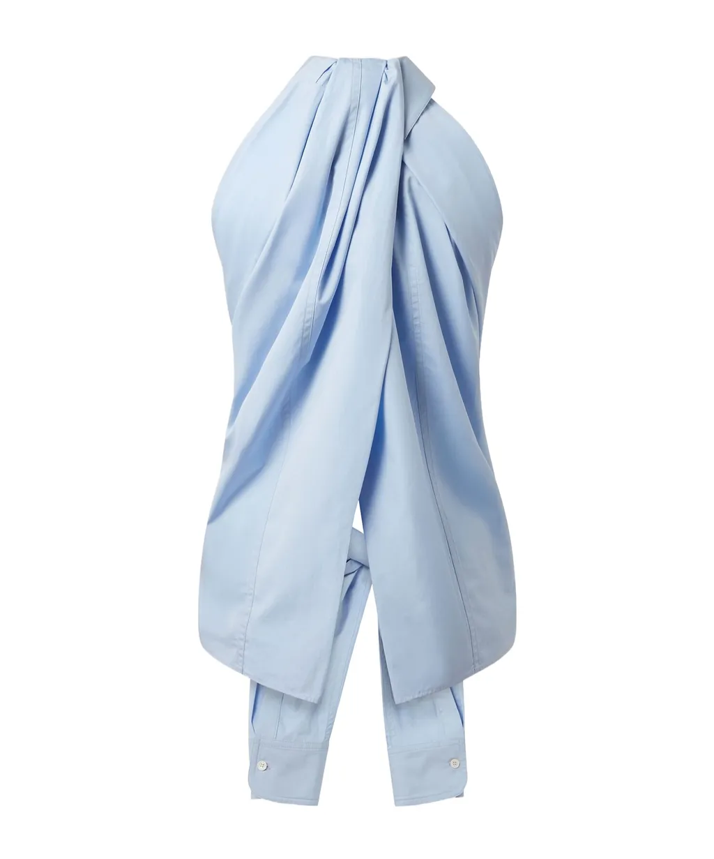Stella Mccartney Halterneck Panel Sleeveless Top