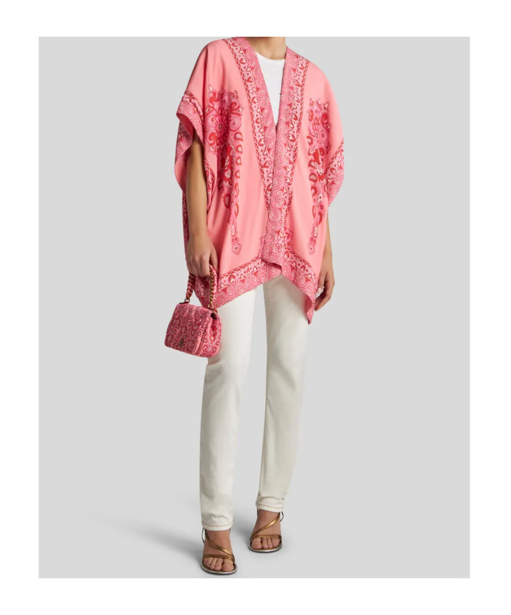 Etro Kesa Tonal Placed Printed Robe
