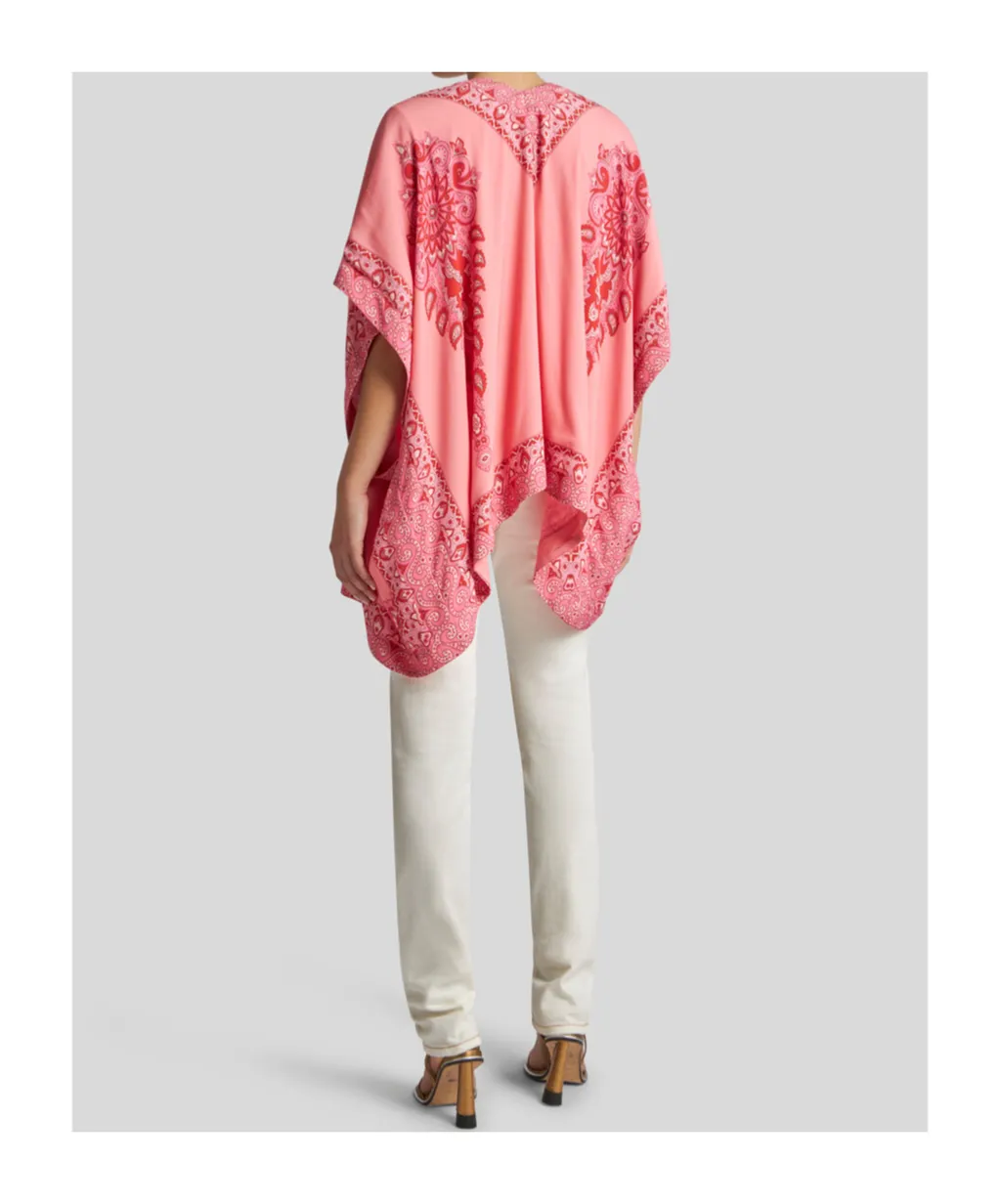Etro Kesa Tonal Placed Printed Robe