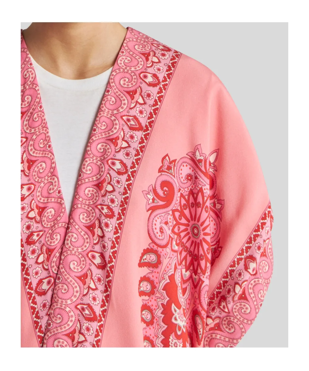 Etro Kesa Tonal Placed Printed Robe