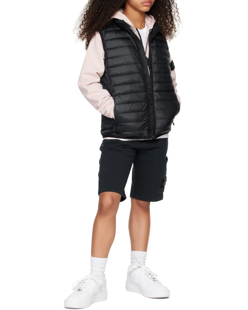 Stone Island Junior Zipped Padded Gilet