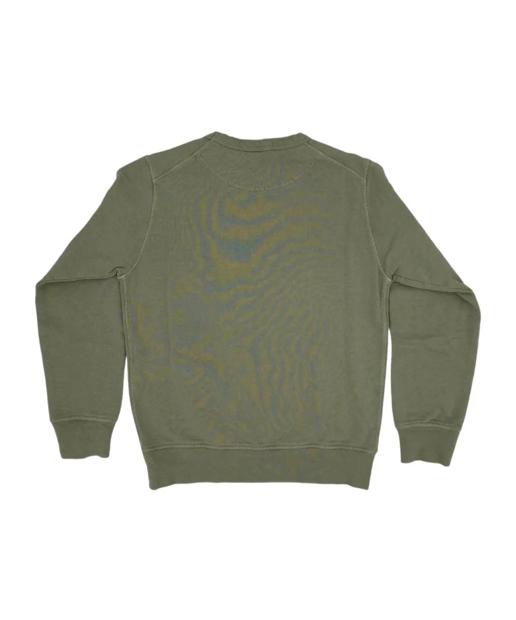 Stone Island Junior Logo-Patch Crewneck Sweatshirt