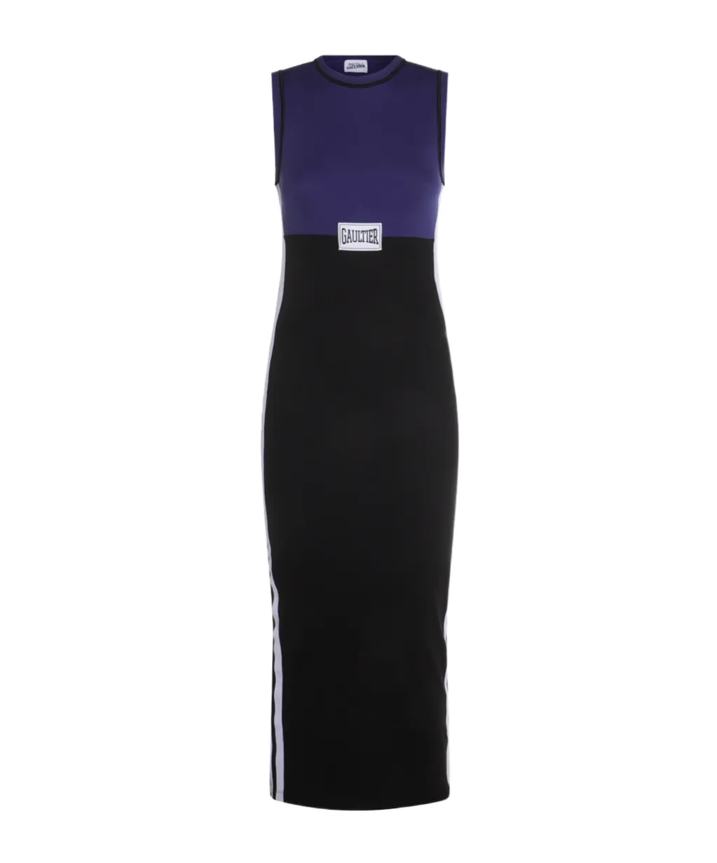 Jean Paul Gaultier Colo-Block Slim-Fit Dress