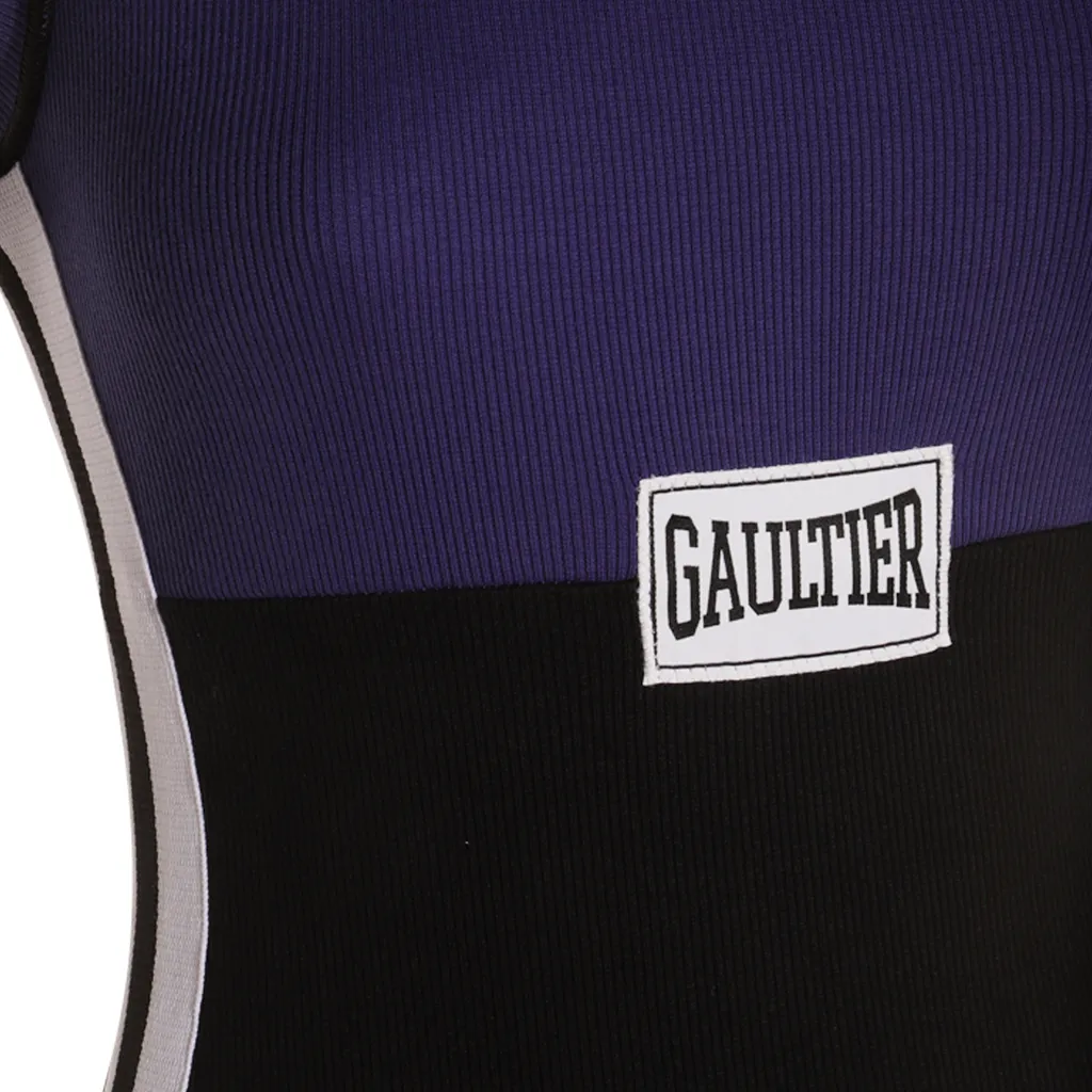 Jean Paul Gaultier Colo-Block Slim-Fit Dress