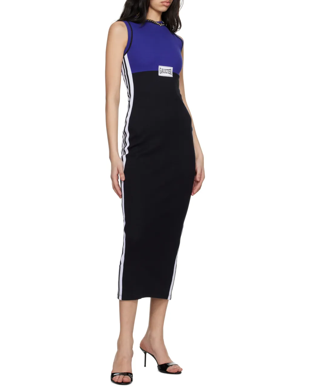 Jean Paul Gaultier Colo-Block Slim-Fit Dress