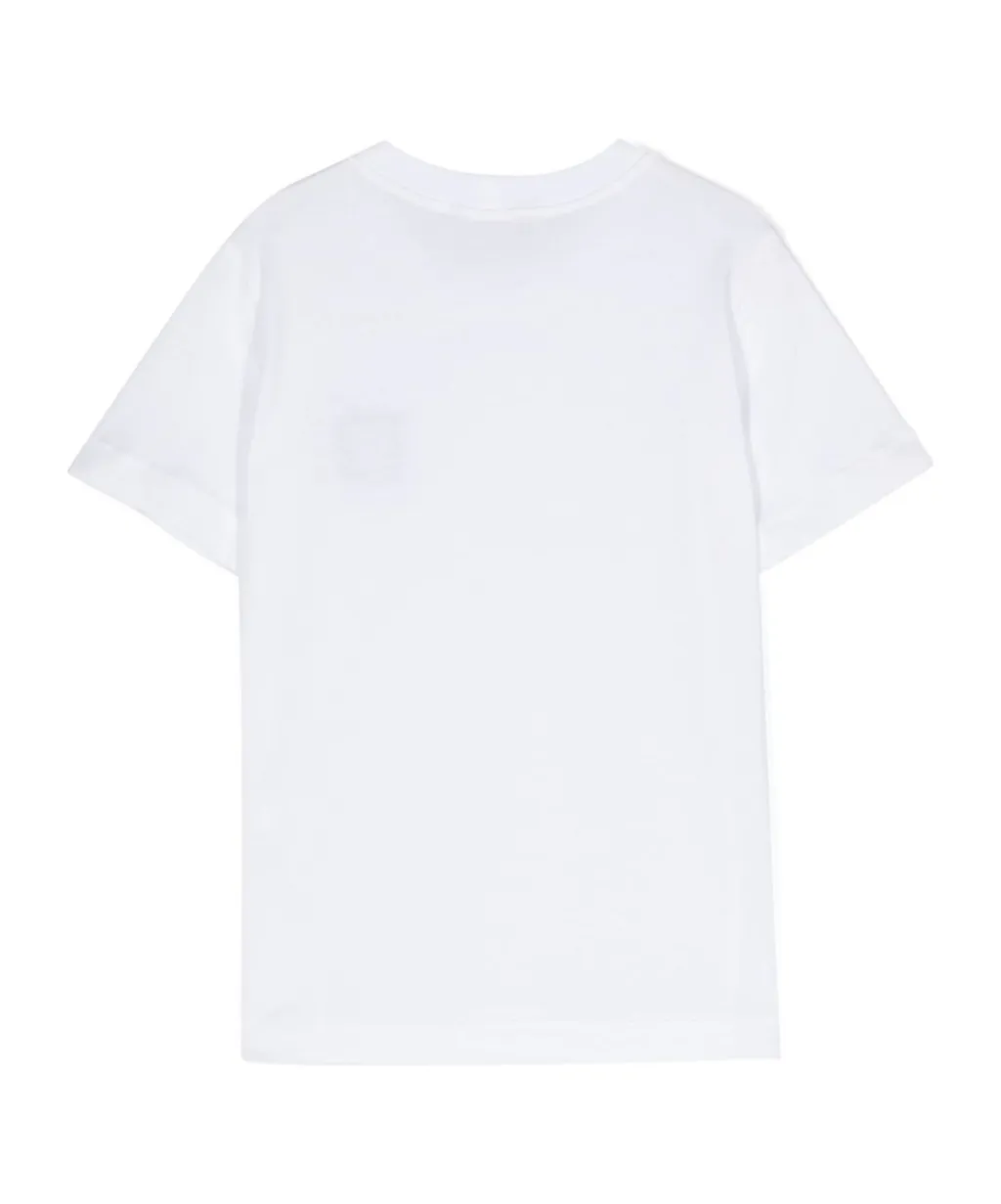Stone Island Junior Compass-Patch Crewneck T-Shirt