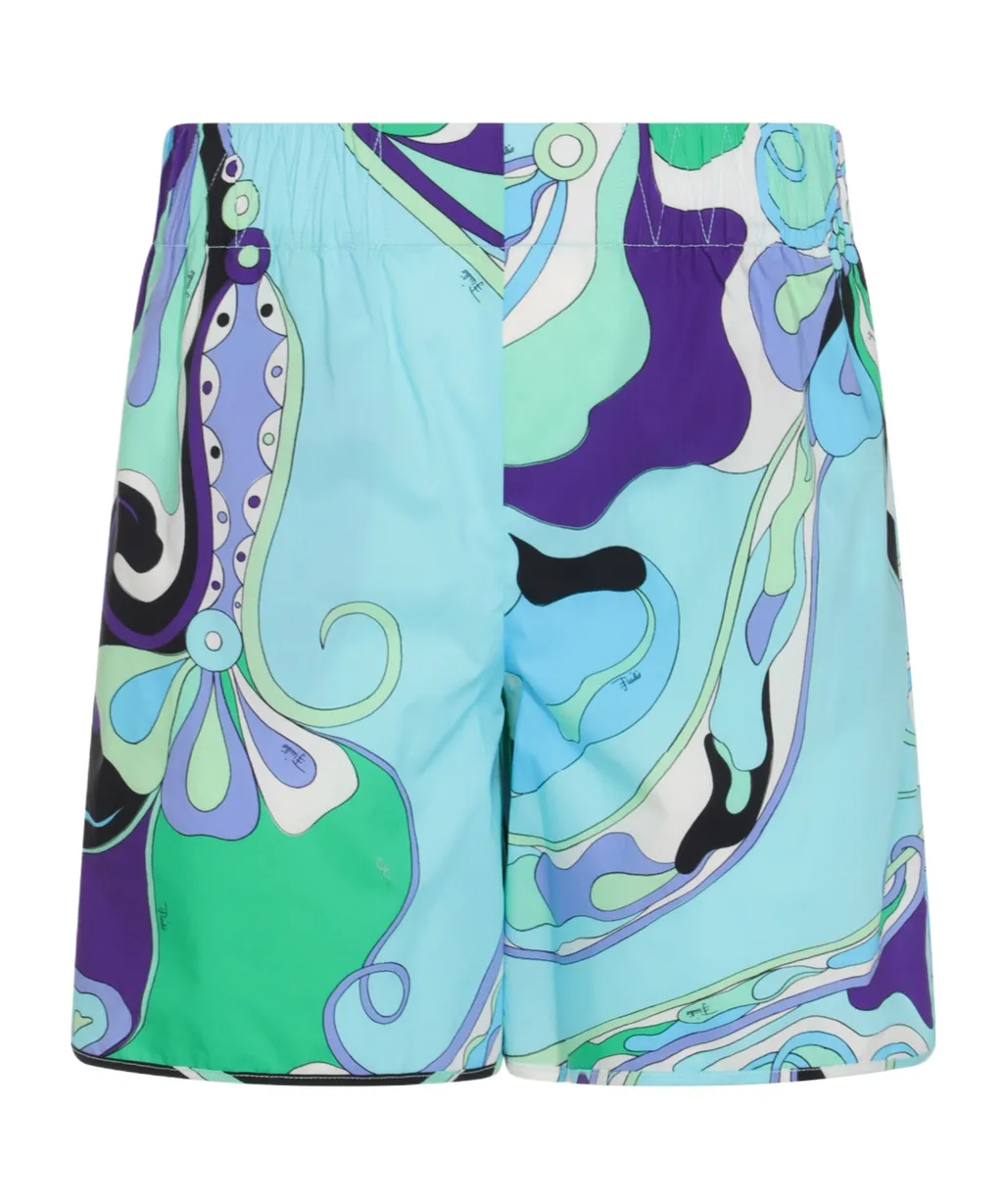 Pucci Pattern-Printed Shorts