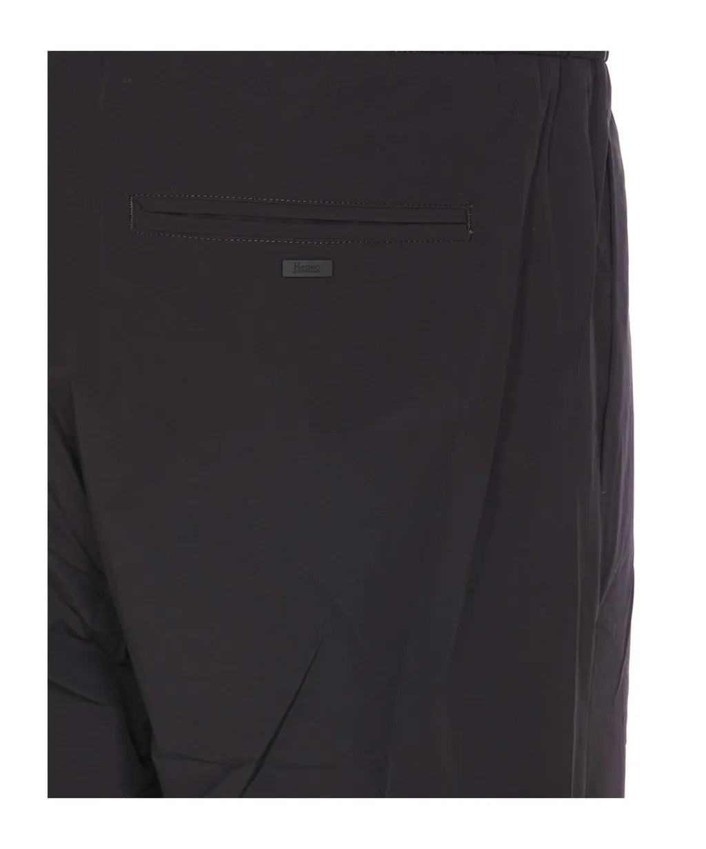 Herno Straight-Leg Drawstring Trousers