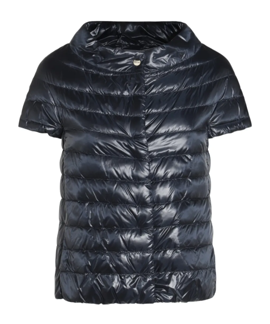 Short-Sleeved Down Jacket