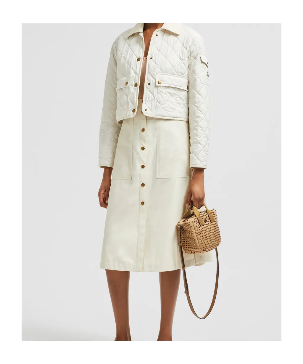 Moncler High Waist Midi Skirt
