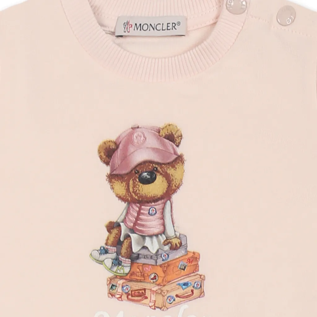 Moncler Enfant Ruffled Detail Short Dress