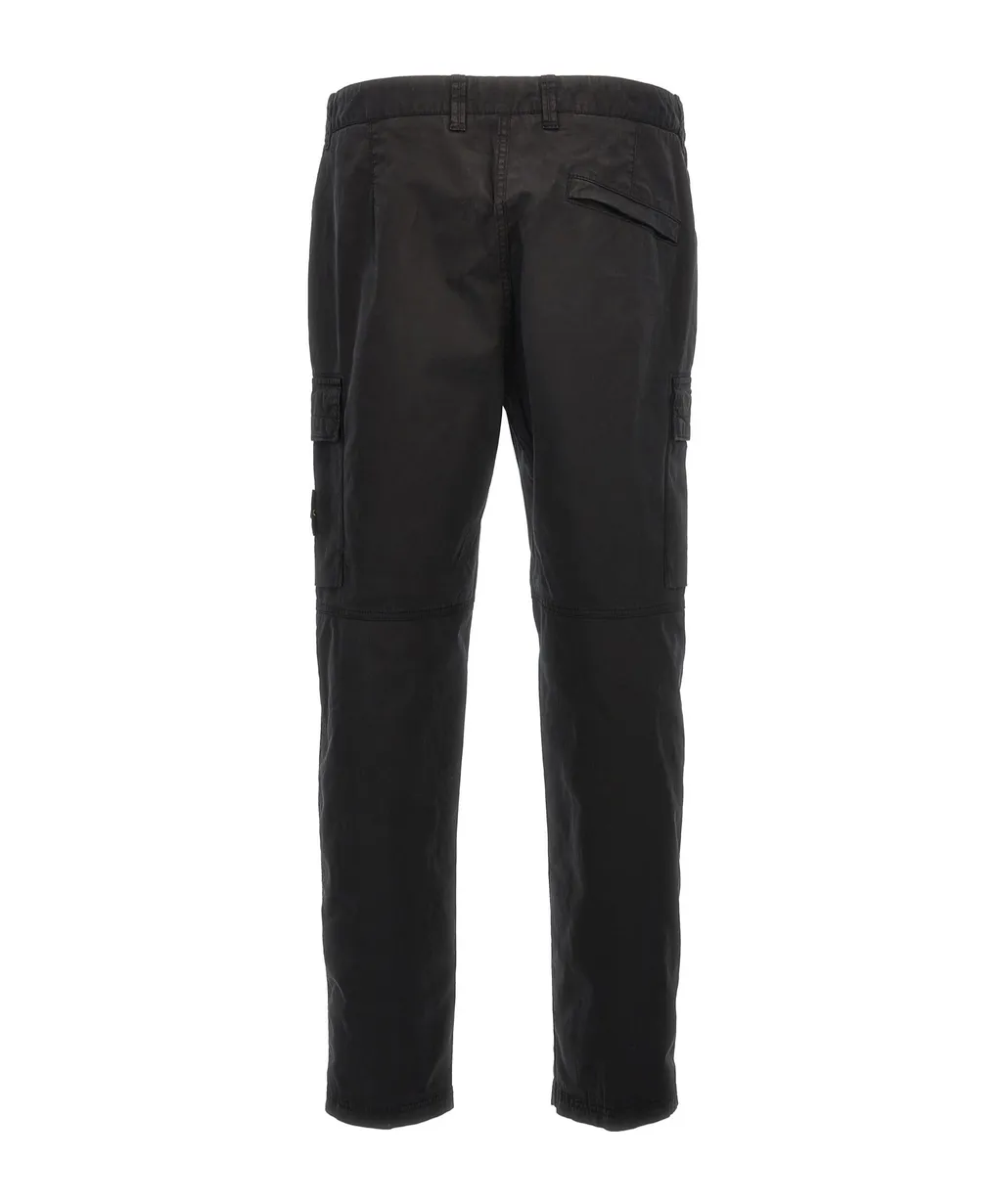 Stone Island Compass Patch Tapered-Leg Cargo Pants