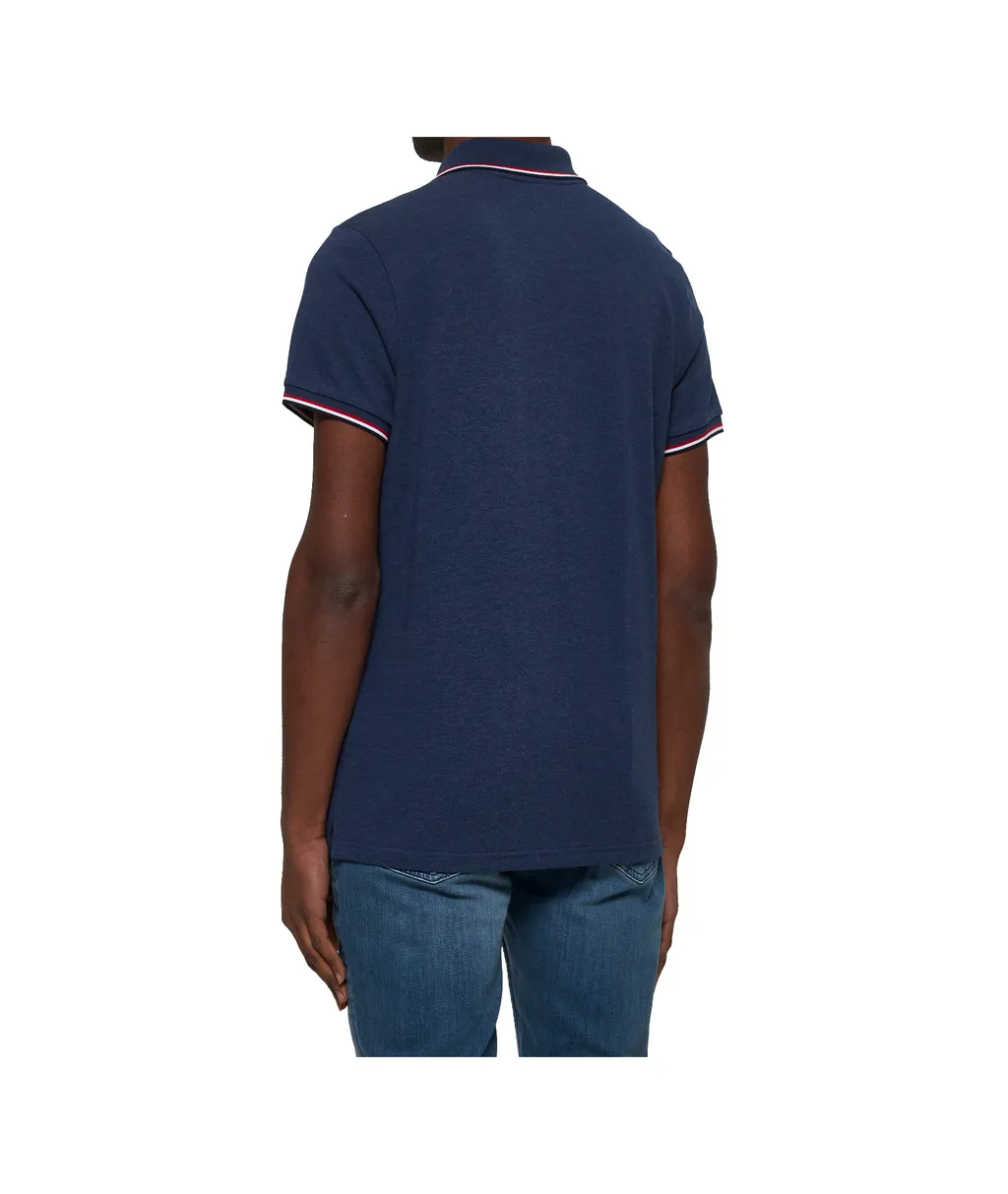 Moncler Logo Patch Short Sleeved Polo Shirt