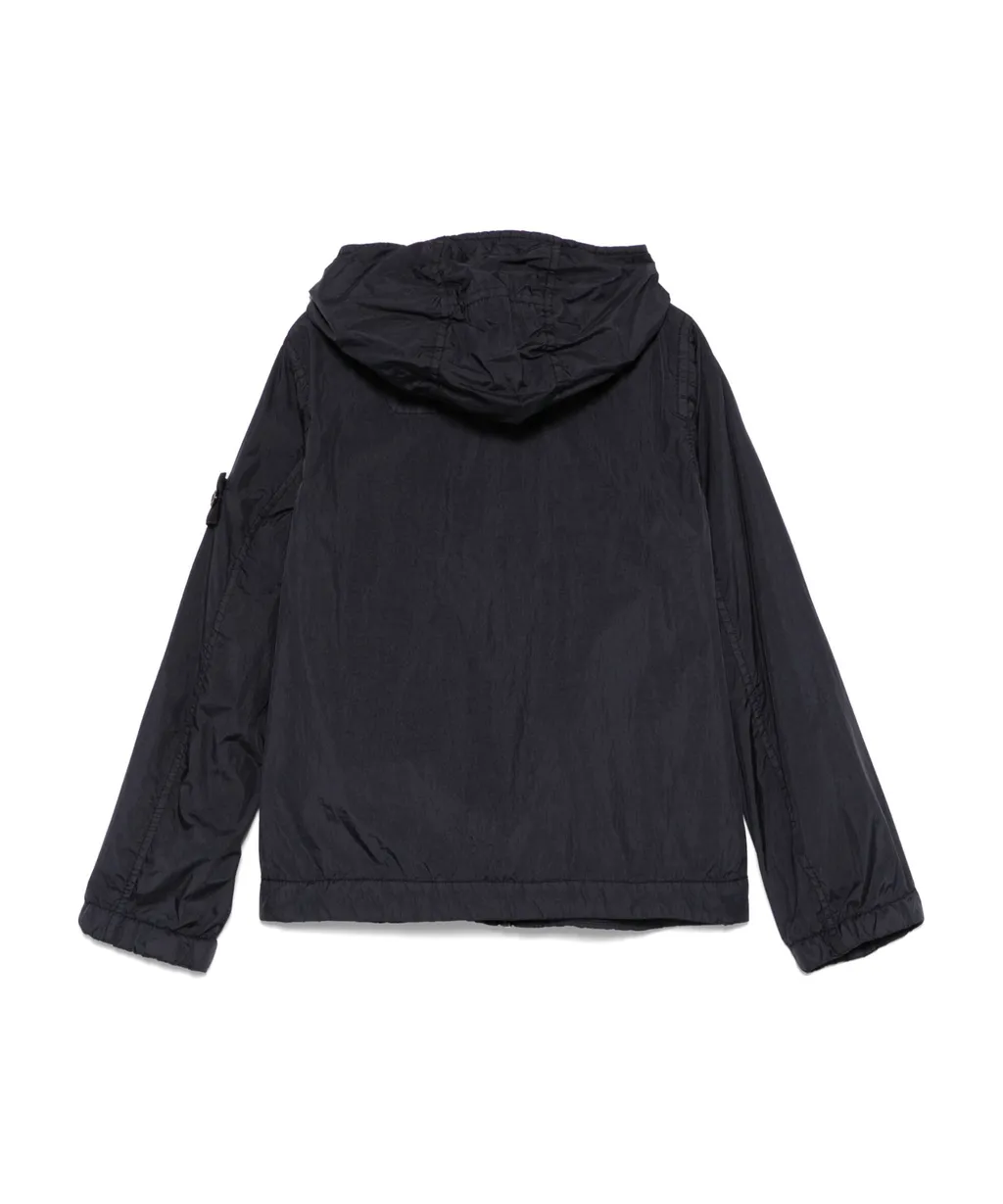 Stone Island Junior Compass Patch Hooded Jacket