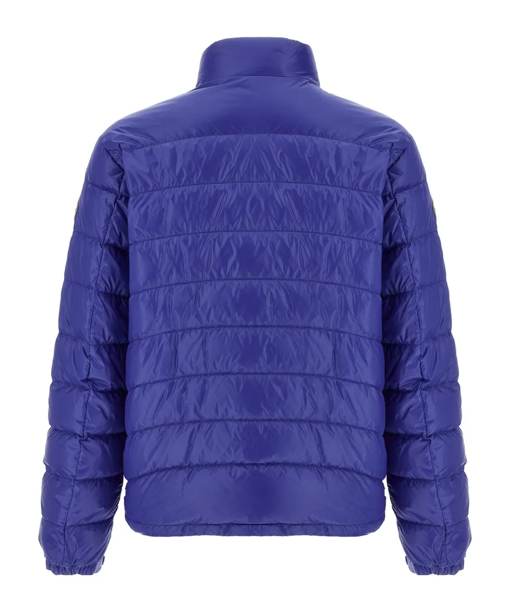 Moncler Galeso Logo Patch Zip-Up Jacket