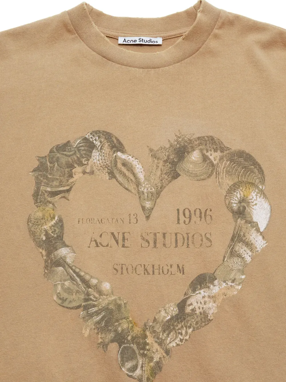 Acne Studios Layered Print T-Shirt