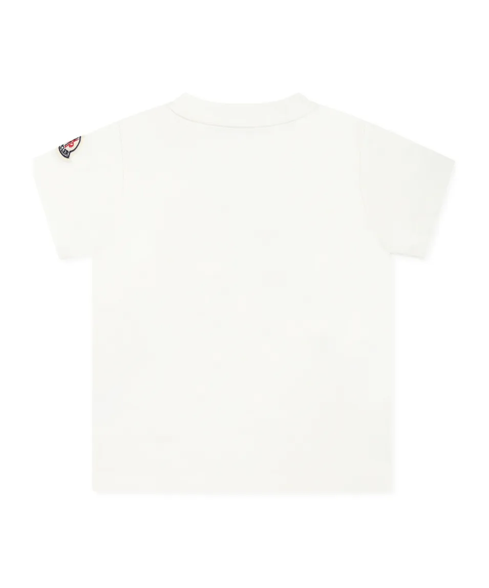 Moncler Enfant Basketball Motif T-Shirt