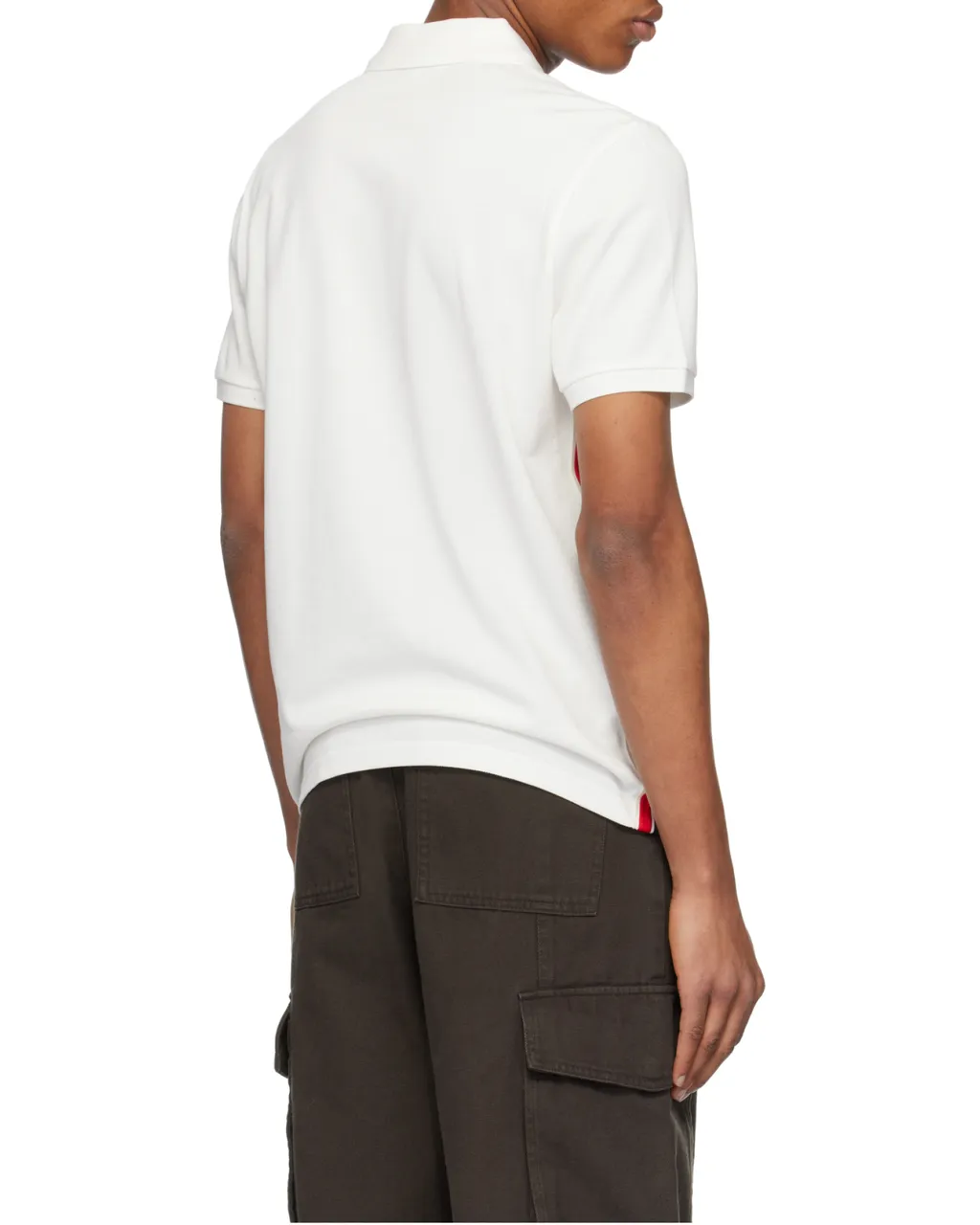 Moncler Logo Patch Short Sleeved Polo Shirt