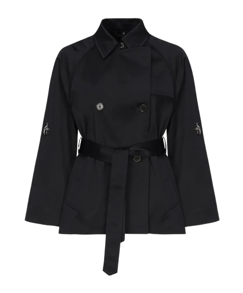 Fay Double-Breasted Belted Coat