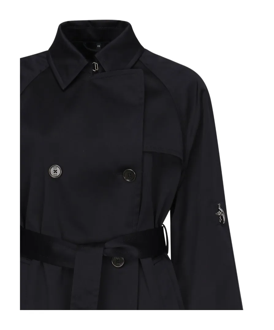 Fay Double-Breasted Belted Coat