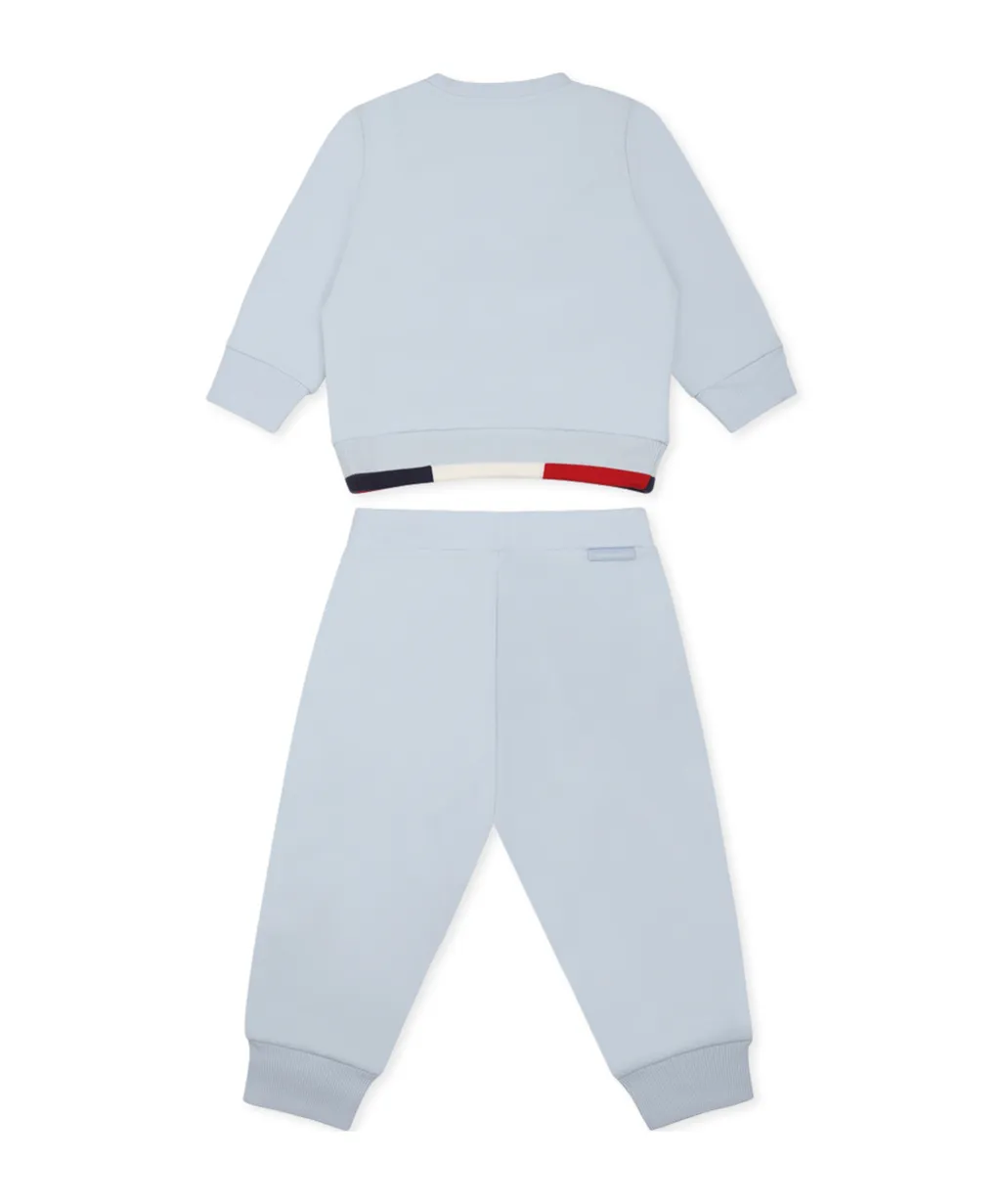 Moncler Enfant Tricolor Trimmed Tracksuit Set