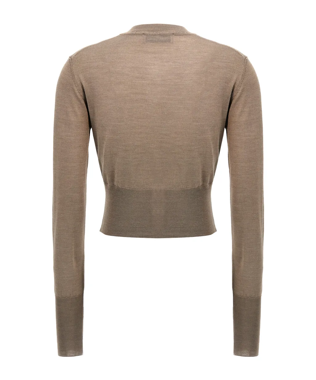 Vivienne Westwood Bea Knit Cropped Cardigan