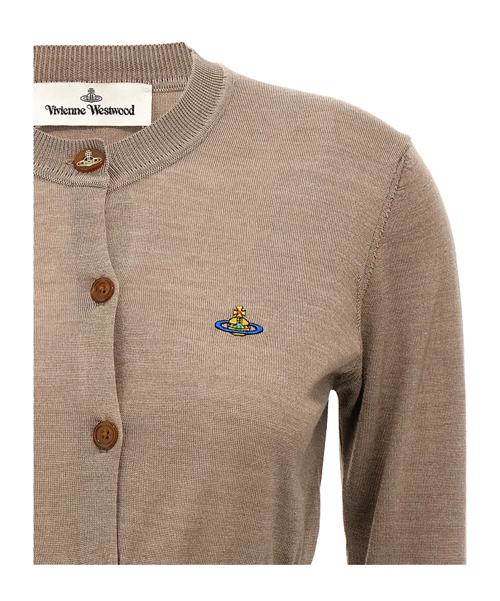 Vivienne Westwood Bea Knit Cropped Cardigan