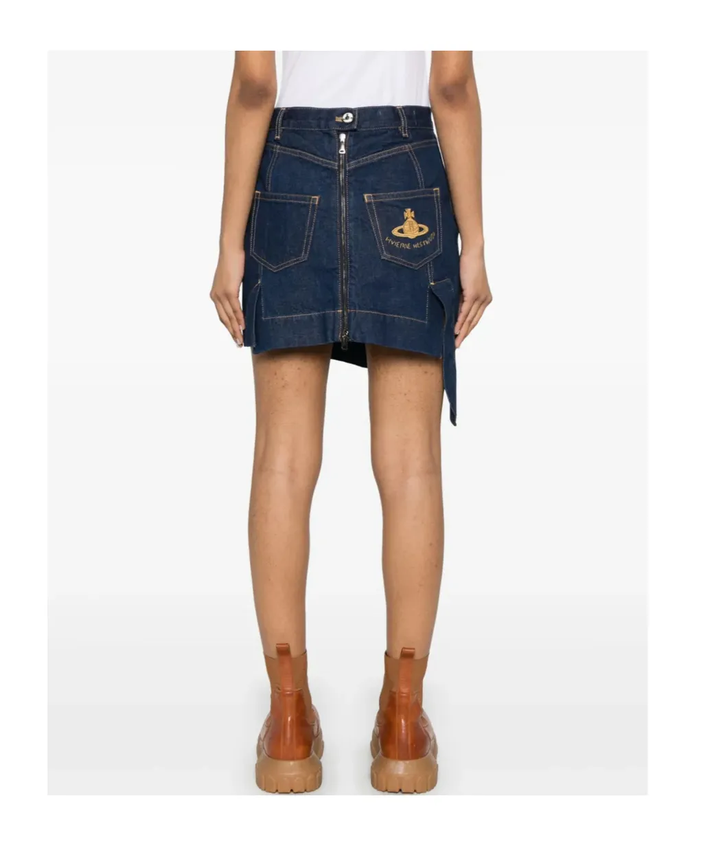 Vivienne Westwood Sailor Asymmetric Mini Skirt