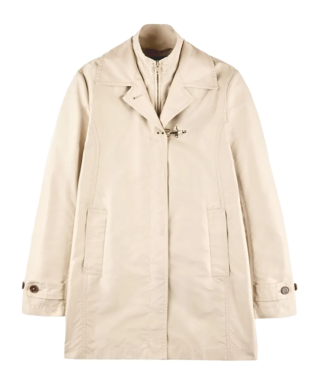 Fay Virginia Technical Poplin Coat