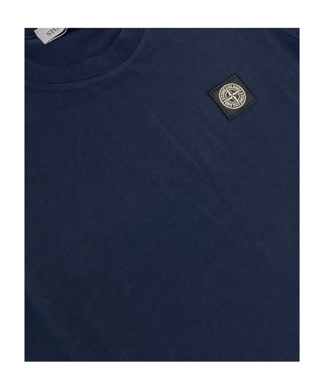 Stone Island Junior Compass-Patch Crewneck T-Shirt