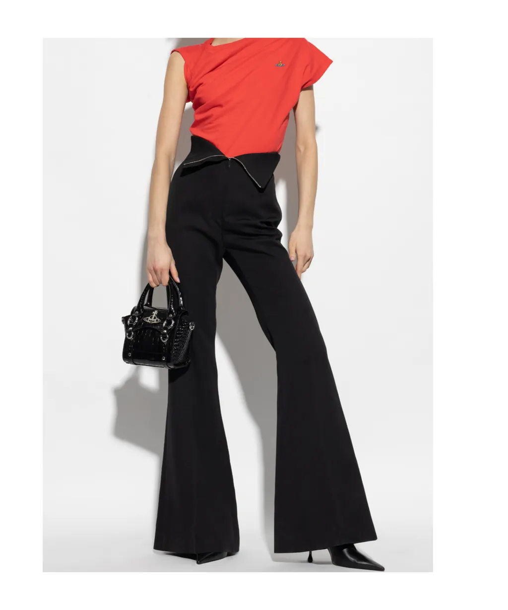 Vivienne Westwood Orb Embroidered Asymmetric T-Shirt