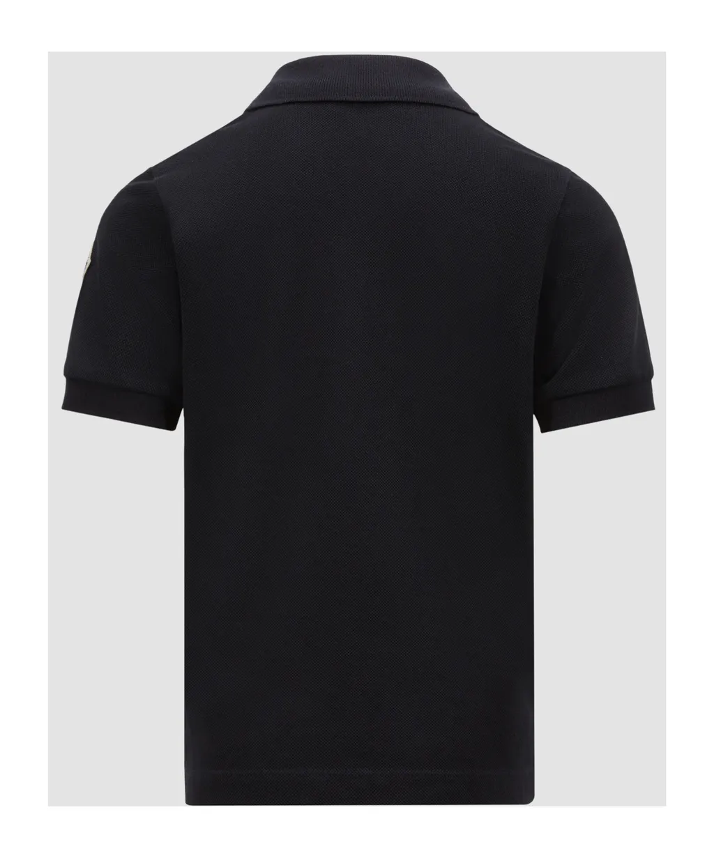 Tricolour-Trimmed Cotton Piquet Polo Shirt