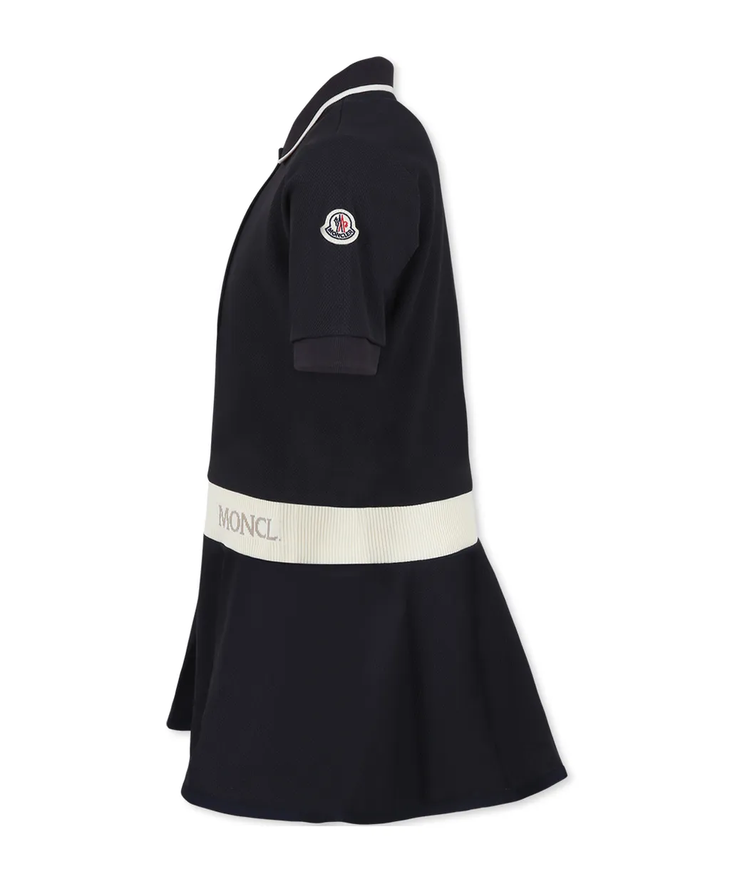 Moncler Enfant Piquet Polo Dress