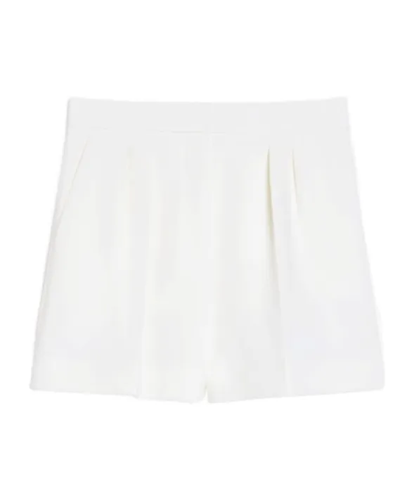 Wool Canvas Shorts